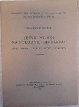 Język polski na południe od Karpat, Małecki