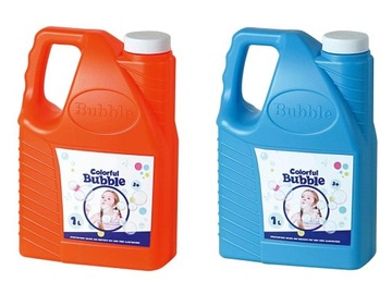 КАНИСТРА ДЛЯ ЖИДКОСТИ SOAP BUBBLE 1Л 1000 МЛ ЗАПРАВКА ПУЗЫРЬКОВ РЕЗЕРВ