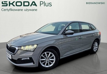 Skoda Scala Hatchback 1.0 TSI 110KM 2022 Skoda Scala I wlasciciel - Salon PL - Czujniki parkowania - Tempomat - Fak