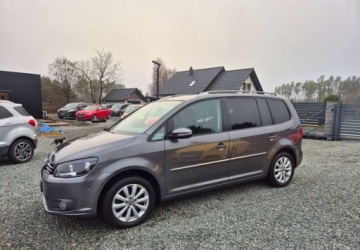Volkswagen Touran II 2.0 TDI 170KM 2011 Volkswagen Touran 2,0 170KM Automat DSG Highline Navi Kamera PDC 2.0 Diesel, zdjęcie 21