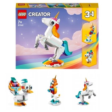LEGO Creator 3 в 1 31140 Волшебный единорог