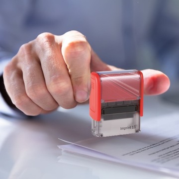 PIECZĄTKA TRODAT 8911 DO 4 LINII FIRMOWA IMIENNA BIUROWA PROJEKT + GUMKA