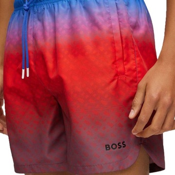 Szorty Kąpielówki HUGO BOSS Manu 10252557 Czerwony