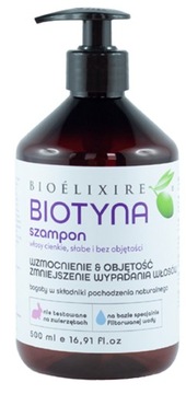 BIOELIXIRE BIOTYNA SZAMPON wzmocnienie objętość