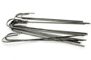 SZPILKI STALOWE DO AGROWŁÓKNINY AGROTKANINY 20 cm.