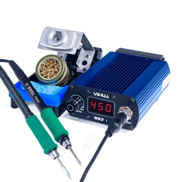 STACJA LUTOWNICZA YIHUA 982-I GROTY T210 C210 T245 C245 ZESTAW 2 KOLBY