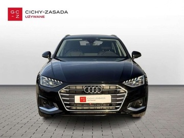 Audi A4 B9 Avant Facelifting 2.0 35 TFSI 150KM 2021 Audi A4 Avant FVmarza skorzana tapicerka kamera cofania ACC od Dealera, zdjęcie 1