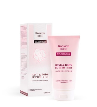 MASŁO DO RĄK I CIAŁA 150ML DIAMOND ROSE ALBA