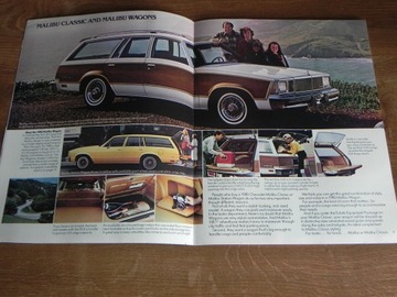 Chevrolet Chevy Wagons Caprice Impala Malibu Wagon Sportvan - 1980 - США