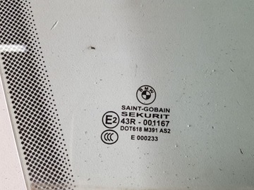 BMW 1 F21 11-14R SKLO (OKNO) DVEŘE PRAVÁ PŘEDNÍ