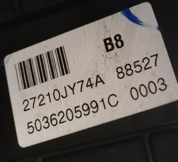 RENAULT KOLEOS I 07- RADIÁTOR EVROPA 27210JY74A