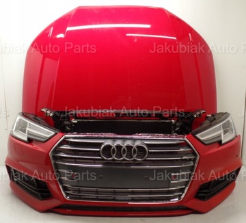 AUDI A4 B9 S-LINE 8W0 MASKA ZDERZAK XENON KOMPLETNY PRZÓD