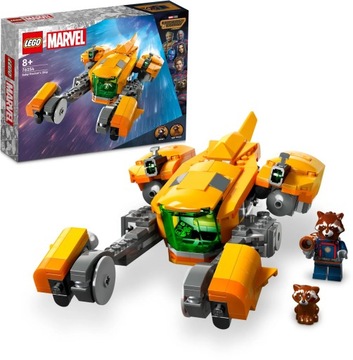 LEGO Marvel Statek Kosmiczny Małego Rocketa Klocki Zestaw 76254