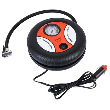 АВТОМОБИЛЬНЫЙ КОМПРЕССОР КОМПРЕССОРНЫЙ НАСОС ДЛЯ КОЛЕС ШИНЫ ШАРЫ 260 PSI 12 В 18 БАР