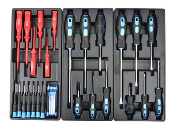 Шкаф для инструментов на 272 предмета, 7 ящиков.