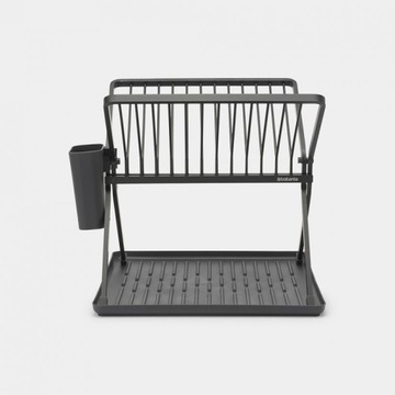 Brabantia Folding Dish Rack Dark Grey