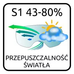 ICE-Q Gogle narciarskie St. Moritz 2 Filtr S1