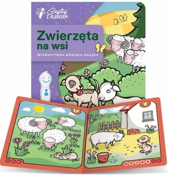 CZYTAJ Z ALBIKIEM KSIĄŻKA ZWIERZĘTA NA WSI