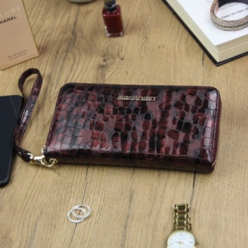 ОРИГИНАЛЬНЫЙ БОЛЬШОЙ ЖЕНСКИЙ КОШЕЛЕК GREGORIO НА МОЛНИИ