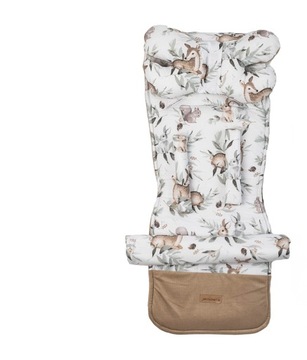 WKŁADKA DO WÓZKA SPACERÓWKI DWUSTRONNA JACKMAR 5EL