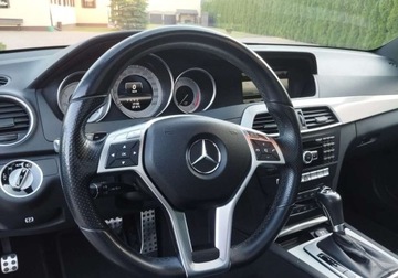 Mercedes Klasa C W204 Coupe 350 BlueEFFICIENCY 306KM 2013 Mercedes-Benz Klasa C AMG-Pakiet V6 3.5B 306Ps Panorama Bixenon Ledy Navi, zdjęcie 19