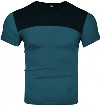 KOSZULKA MĘSKA T-SHIRT MĘSKI BAWŁNIANY KOLORY