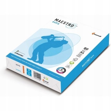 Papier ksero A4 80g (5ryz)MAESTRO EXTRA TRIOTEC 17