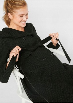 50 Bonprix PŁASZCZ CIĄŻOWY