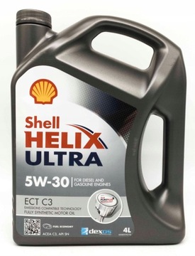 SHELL 5W-30 4L HELIX ULTRA ECT