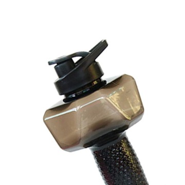 Спортивная бутылка для воды, для фитнеса, в форме гантели, для занятий в тренажерном зале, 1500 мл, черная