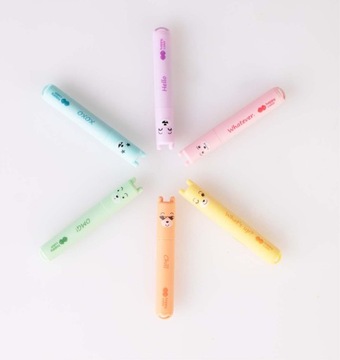 Happy Color zakreślacze mini pastelowe 6 kolorów