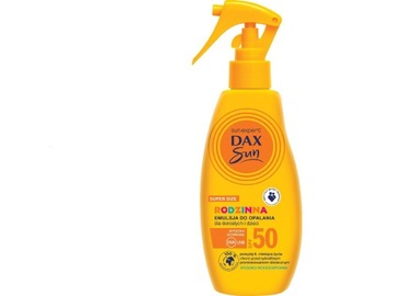 Dax Sun Rodzinna Emulsja do opalania dla dorosłych i dzieci SPF50 200ml