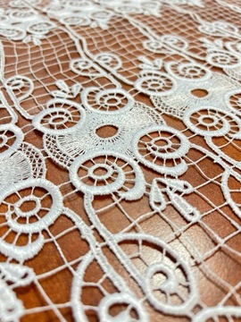 Zazdrostka Gipiura Biała Firanka Do Pokoju Do Kuchni Na Wymiar 40 wys