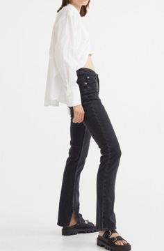 Spodnie Bootcut High Jeans H&M r.38