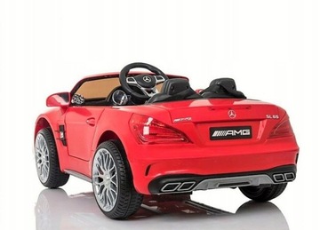 Автомобиль на аккумуляторе MERCEDES SL65 AMG USB, КОЖА, ЭВА