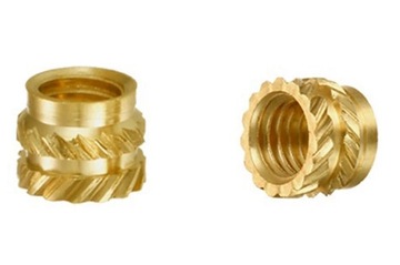 Insert wkładka gwintowana do wtopienia mosiężna VORON M3 x 4mm (D5) 50szt.