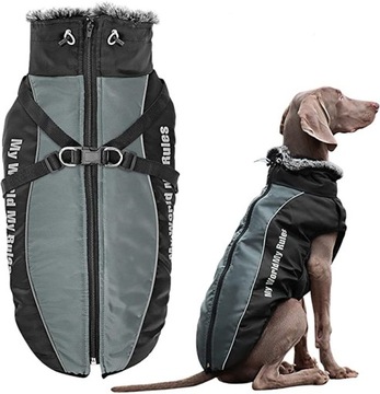 Непромокаемые зимние куртки для собак, одежда для средних и крупных собак.