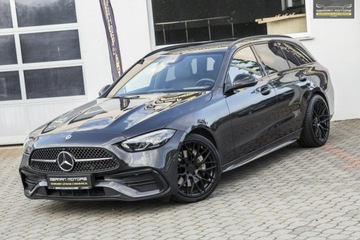 Mercedes Klasa C W206 Kombi 2.0 220d 200KM 2022 Mercedes C 220 AMG Night / 4Matic, zdjęcie 3