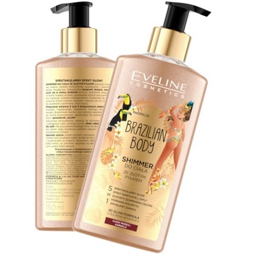 EVELINE BRAZILIAN SHIMMER DO CIAŁA ZE ZŁOTYM PYŁEM