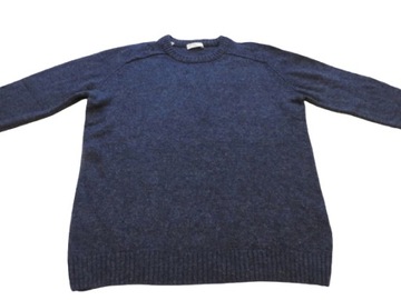 SELECTED HOMME INDIGO GRUBY SWETER WEŁNIANY L