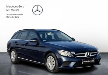 Mercedes Klasa C W205 Kombi Facelifting 2.0 220d 194KM 2020 Mercedes-Benz Klasa C Salon PL Od Dealera Kamera cofania Lampy LED Lakier, zdjęcie 6