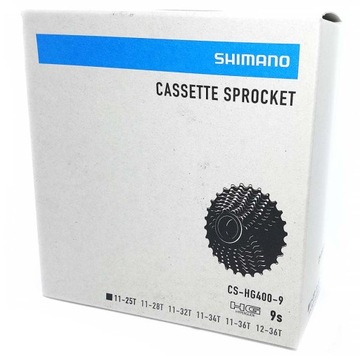 Kaseta Zębatek Shimano Sora CS-HG400-9 11-25T 9-biegowa Oryginał BOX