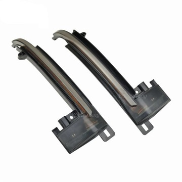 Светодиодные указатели поворота Audi A3 8P A4 A5 B8 A6 C6 Q3 динамическое затемненное зеркало