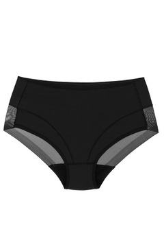 Wol-Bar Uniqa czarny L Majtki figi modelujące
