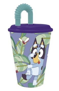 BLUEY KUBEK ZE SŁOMKĄ BIDON 430 ml BLU BLUE
