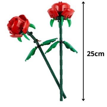 LEGO Roses 40460 + Heart 40638 FLOWERS Creator Icons Подарок на День защиты детей