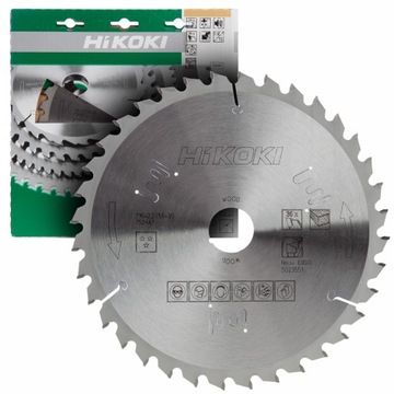 Piła do cięcia drewna 216x30mm 36Z Hikoki 752447