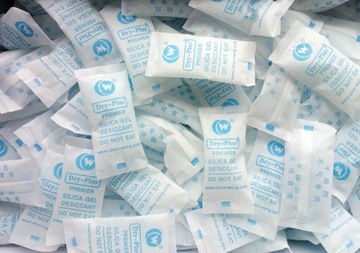 PREMIUM SILICA GEL 200X5G ŻEL KRZEMIONKOWY POCHŁANIACZ WILGOCI