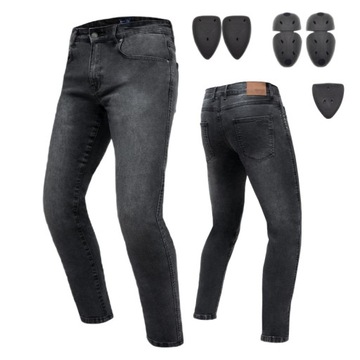 Jeansy BROGER CALIFORNIA WASHED GREY szary GRATISY