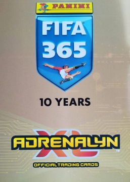 АЛЬБОМ на 540 КАРТ FIFA 365 2025 10 ЛЕТ + БЕСПЛАТНЫЕ футбольные карточки